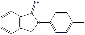 2-(4-methylphenyl)-2,3-dihydro-1H-isoindol-1-imine,27408-85-1,结构式