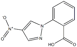 2-(4-nitro-1H-pyrazol-1-yl)benzoic acid 结构式