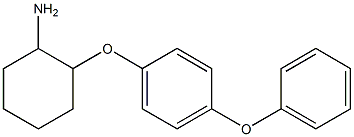 2-(4-phenoxyphenoxy)cyclohexan-1-amine Structure