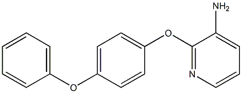 2-(4-phenoxyphenoxy)pyridin-3-amine Struktur