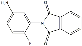 2-(5-amino-2-fluorophenyl)-1H-isoindole-1,3(2H)-dione Structure