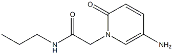 2-(5-amino-2-oxo-1,2-dihydropyridin-1-yl)-N-propylacetamide|