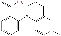  2-(6-methyl-1,2,3,4-tetrahydroquinolin-1-yl)benzene-1-carbothioamide