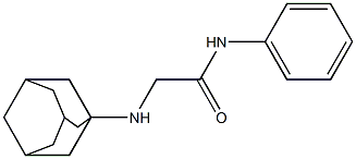 2-(adamantan-1-ylamino)-N-phenylacetamide