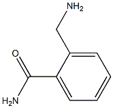 2-(aminomethyl)benzamide 化学構造式