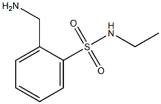 2-(aminomethyl)-N-ethylbenzenesulfonamide Structure