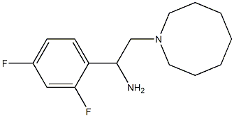 2-(azocan-1-yl)-1-(2,4-difluorophenyl)ethan-1-amine