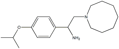 2-(azocan-1-yl)-1-[4-(propan-2-yloxy)phenyl]ethan-1-amine Struktur