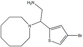  2-(azocan-1-yl)-2-(4-bromothiophen-2-yl)ethan-1-amine