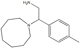 2-(azocan-1-yl)-2-(4-methylphenyl)ethan-1-amine Struktur