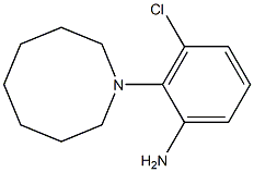 2-(azocan-1-yl)-3-chloroaniline|