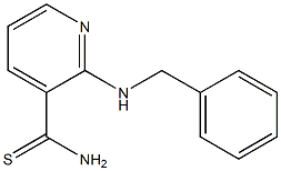 2-(benzylamino)pyridine-3-carbothioamide 结构式