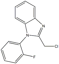 2-(chloromethyl)-1-(2-fluorophenyl)-1H-1,3-benzodiazole