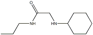 2-(cyclohexylamino)-N-propylacetamide