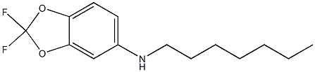 2,2-difluoro-N-heptyl-2H-1,3-benzodioxol-5-amine