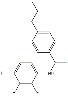 2,3,4-trifluoro-N-[1-(4-propylphenyl)ethyl]aniline
