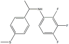 2,3,4-trifluoro-N-{1-[4-(methylsulfanyl)phenyl]ethyl}aniline