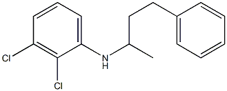 2,3-dichloro-N-(4-phenylbutan-2-yl)aniline Structure