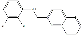 2,3-dichloro-N-(quinolin-6-ylmethyl)aniline