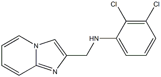 2,3-dichloro-N-{imidazo[1,2-a]pyridin-2-ylmethyl}aniline Structure