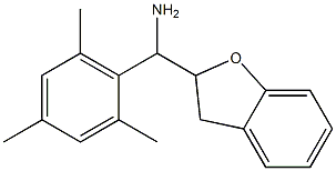 2,3-dihydro-1-benzofuran-2-yl(2,4,6-trimethylphenyl)methanamine|