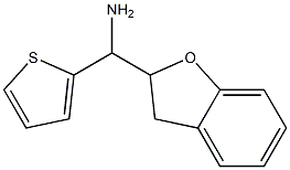 2,3-dihydro-1-benzofuran-2-yl(thiophen-2-yl)methanamine