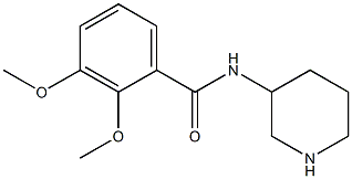2,3-dimethoxy-N-piperidin-3-ylbenzamide,,结构式