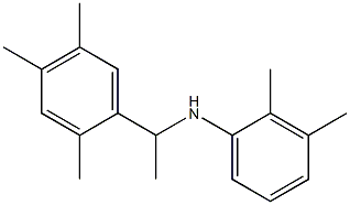 2,3-dimethyl-N-[1-(2,4,5-trimethylphenyl)ethyl]aniline,,结构式