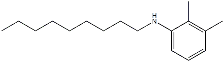 2,3-dimethyl-N-nonylaniline Structure
