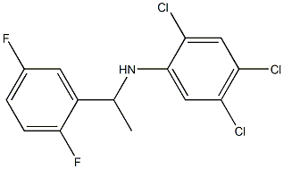 2,4,5-trichloro-N-[1-(2,5-difluorophenyl)ethyl]aniline|