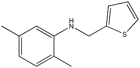 2,5-dimethyl-N-(thiophen-2-ylmethyl)aniline Structure