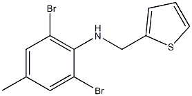  2,6-dibromo-4-methyl-N-(thiophen-2-ylmethyl)aniline