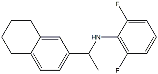 2,6-difluoro-N-[1-(5,6,7,8-tetrahydronaphthalen-2-yl)ethyl]aniline