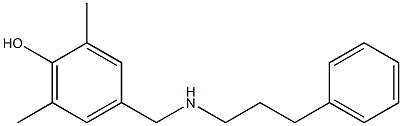 2,6-dimethyl-4-{[(3-phenylpropyl)amino]methyl}phenol