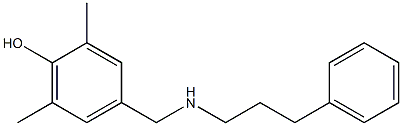  2,6-dimethyl-4-{[(3-phenylpropyl)amino]methyl}phenol