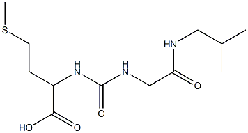 2-[({[(2-methylpropyl)carbamoyl]methyl}carbamoyl)amino]-4-(methylsulfanyl)butanoic acid