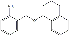  2-[(1,2,3,4-tetrahydronaphthalen-1-yloxy)methyl]aniline