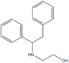  2-[(1,2-diphenylethyl)amino]ethan-1-ol