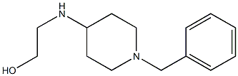 2-[(1-benzylpiperidin-4-yl)amino]ethan-1-ol Structure