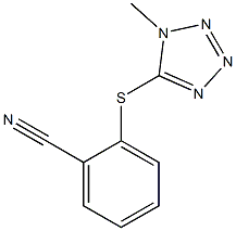 2-[(1-methyl-1H-1,2,3,4-tetrazol-5-yl)sulfanyl]benzonitrile