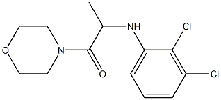 2-[(2,3-dichlorophenyl)amino]-1-(morpholin-4-yl)propan-1-one|