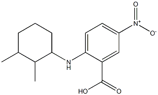 2-[(2,3-dimethylcyclohexyl)amino]-5-nitrobenzoic acid|