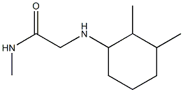  2-[(2,3-dimethylcyclohexyl)amino]-N-methylacetamide