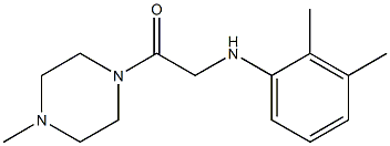 2-[(2,3-dimethylphenyl)amino]-1-(4-methylpiperazin-1-yl)ethan-1-one