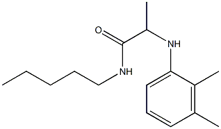  2-[(2,3-dimethylphenyl)amino]-N-pentylpropanamide