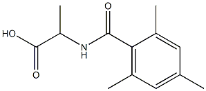 2-[(2,4,6-trimethylphenyl)formamido]propanoic acid Structure