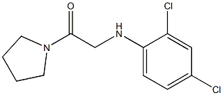 2-[(2,4-dichlorophenyl)amino]-1-(pyrrolidin-1-yl)ethan-1-one