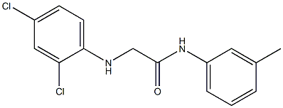 2-[(2,4-dichlorophenyl)amino]-N-(3-methylphenyl)acetamide