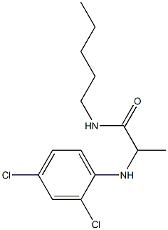2-[(2,4-dichlorophenyl)amino]-N-pentylpropanamide
