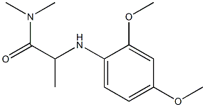  2-[(2,4-dimethoxyphenyl)amino]-N,N-dimethylpropanamide